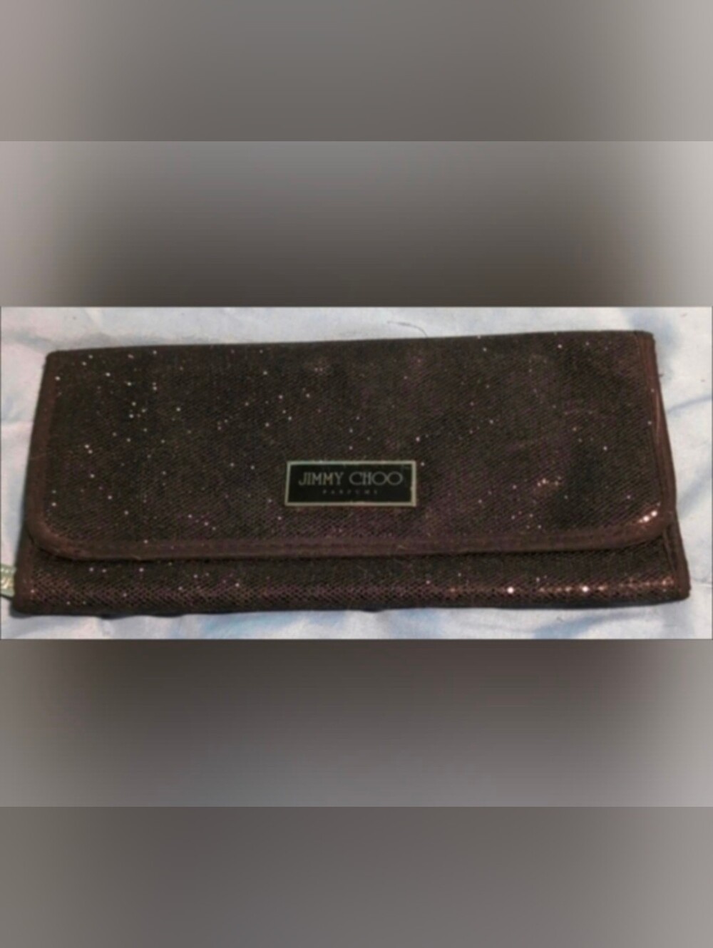 Jimmy Choo Parfums Black Sparkly Wallet